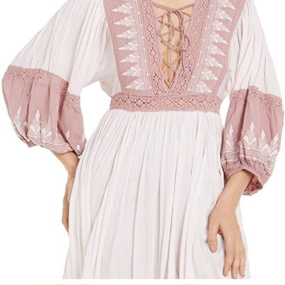 New With Tags Free People Mauve Swoon Mini Dress S